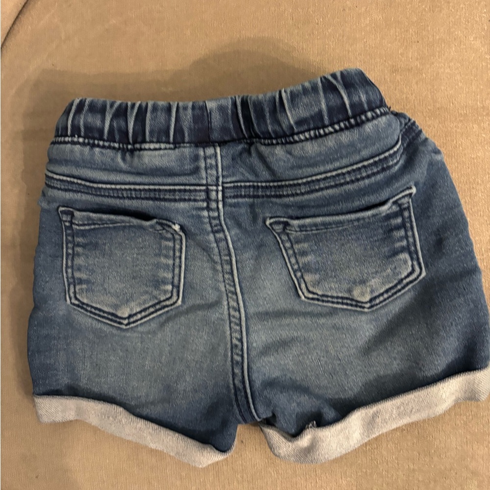 Cat & Jack Girls' Denim Shorts Set - Light Wash & Dark Wash Bundle Size 2-3 - Picture 8 of 16